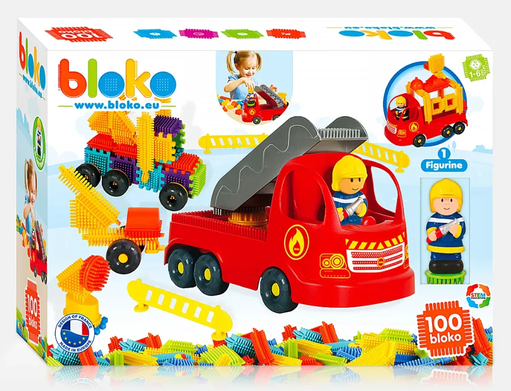 VEHICULE POMPIER BLOKO