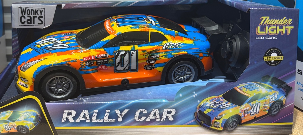 [WM RC-610MC] Voiture de Rallye Radiocommandée Thunder Light 1