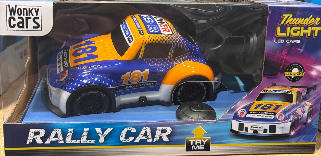 [WM RC-630PO] Voiture de Rallye Radiocommandée Thunder Light 3