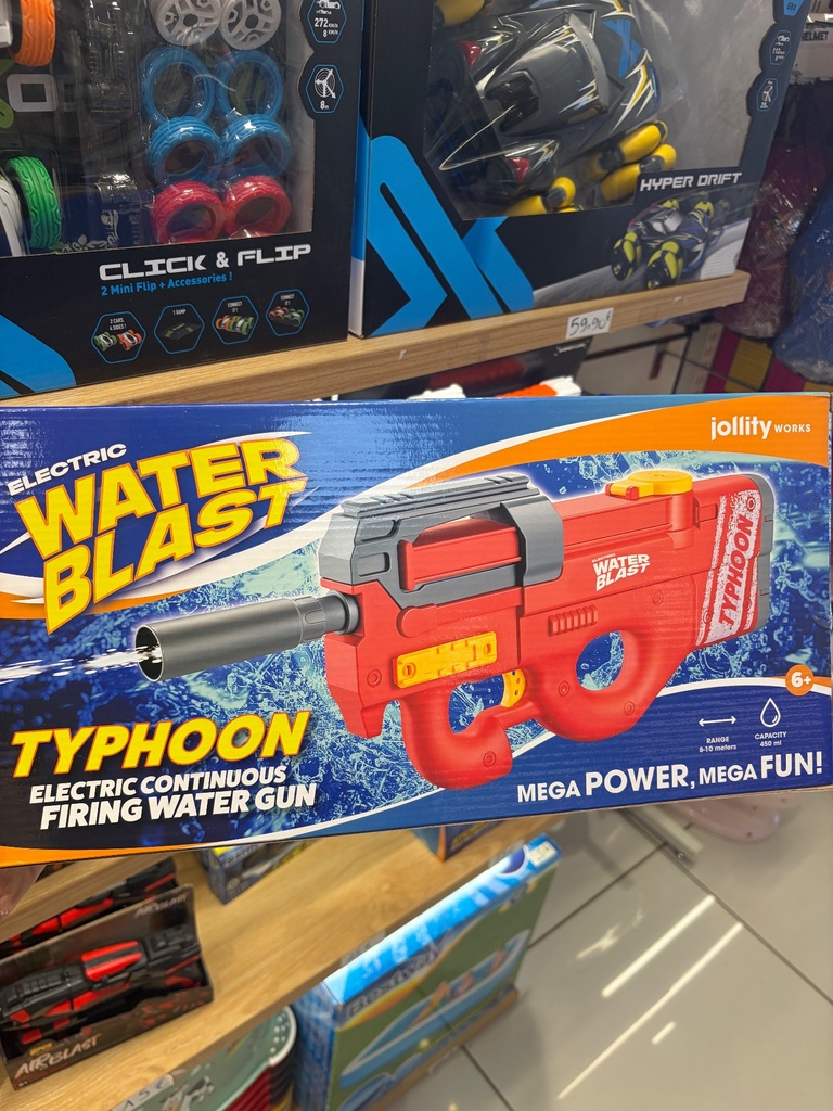 [JW WB-TYPG] Pistolet à Eau Électrique Typhoon - Vert