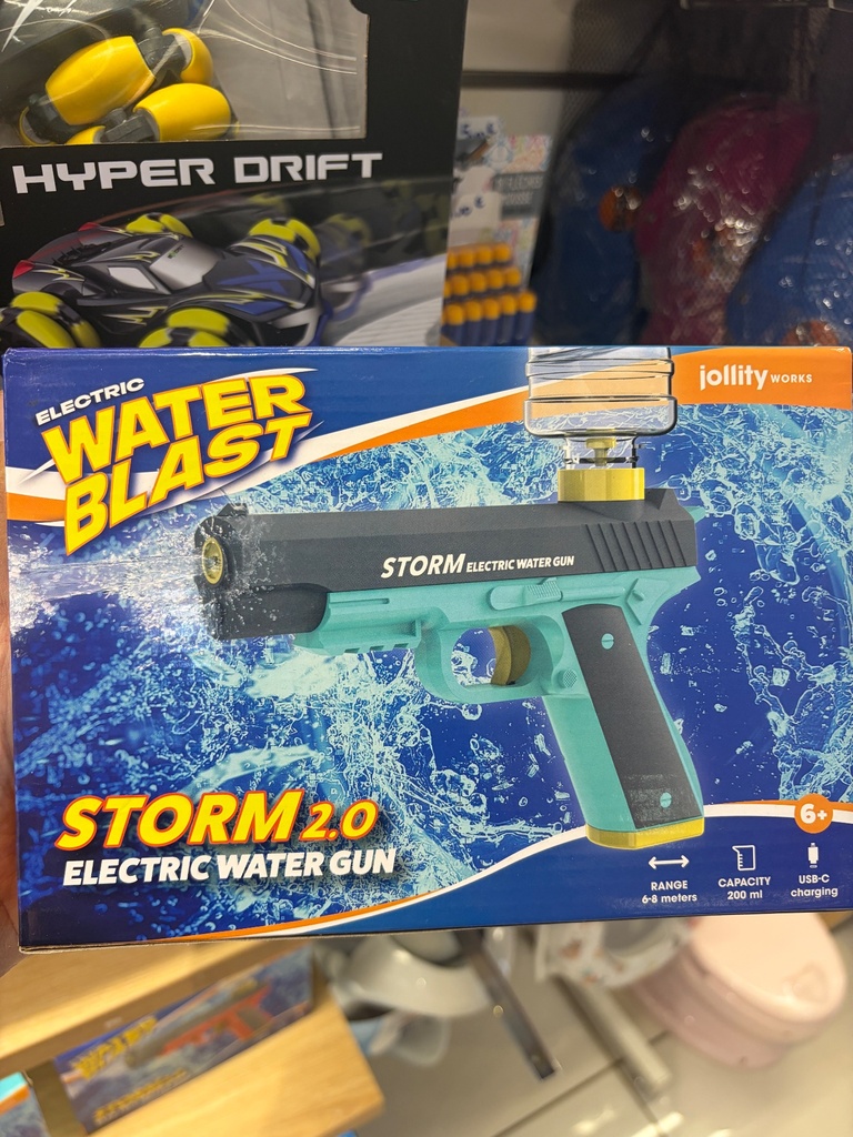 [JW WB-STRG2] Pistolet à Eau Électrique Storm - Vert
