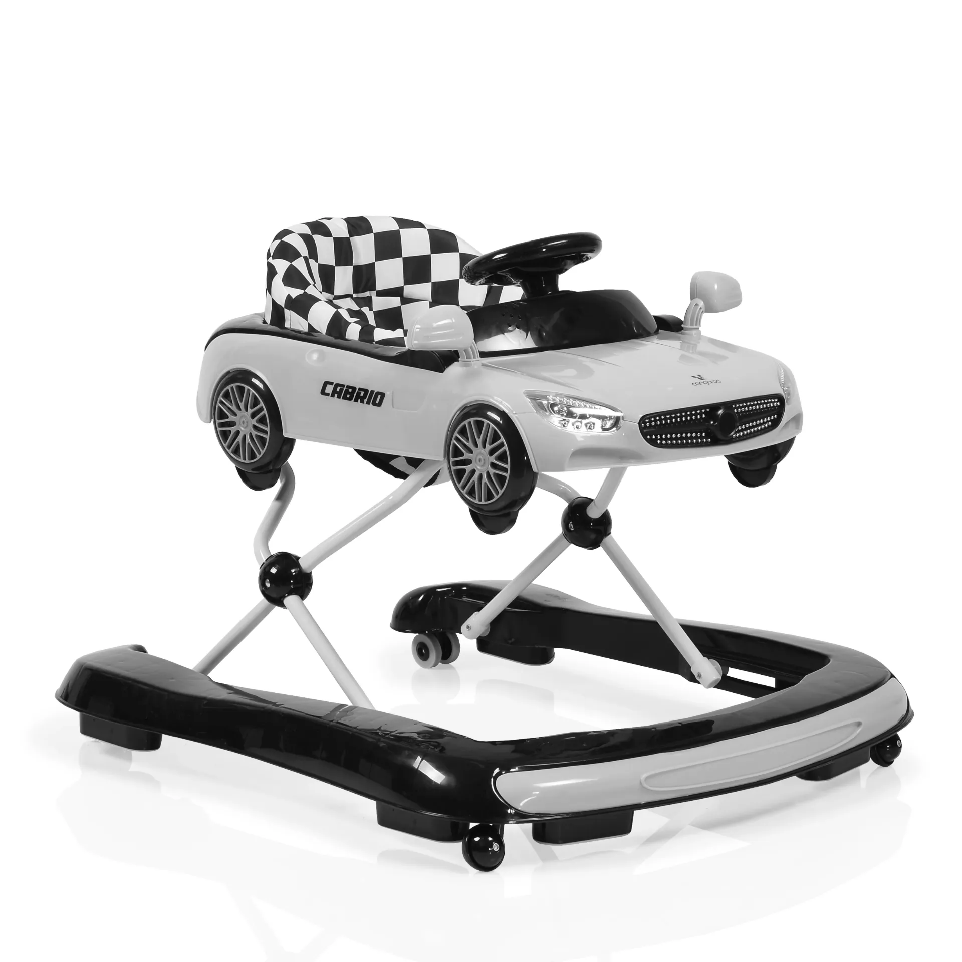 marche bébé cabrio gris