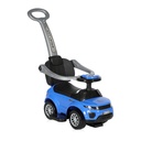 voiture à pousser tout terrain avec poignet bleu