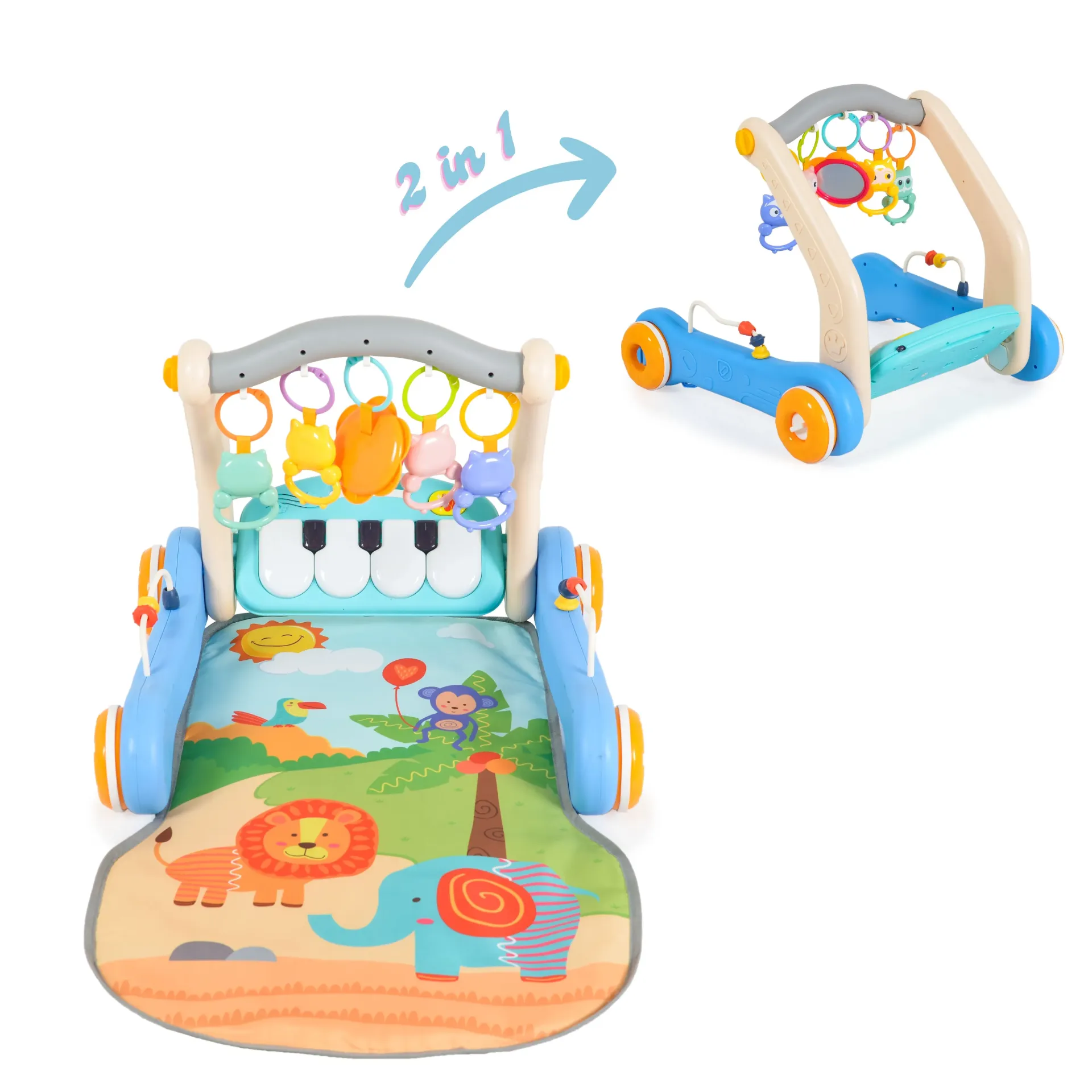 [3800146224325] chariot de marche pianno