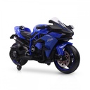 moto ninja bleu