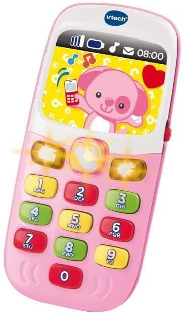 [80-138165-005] BABY SMARTPHONE BILINGUE ROSE
