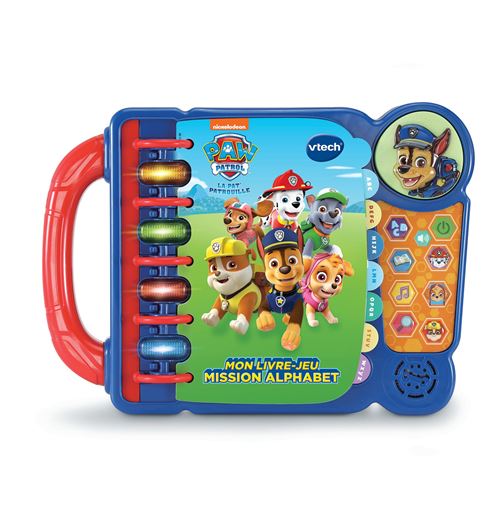 [80-618105-005] Mon livre-jeu Vtech Paw Patrol Pat’Patrouille Mission Alphabet