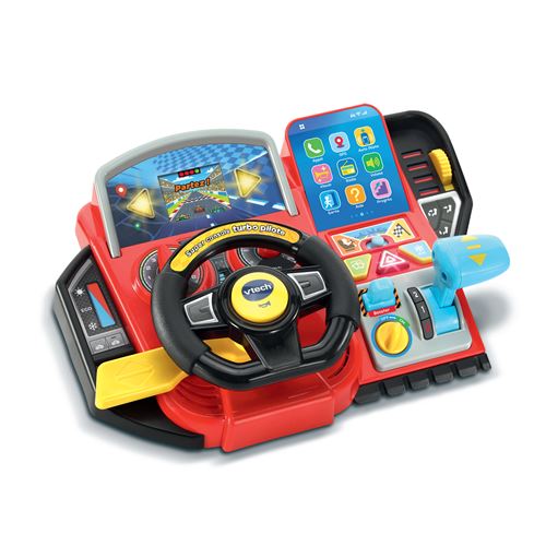 [80-558905-005] Jeu éducatif Vtech Super console turbo pilote