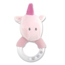 anneau de dentition unicorn rose