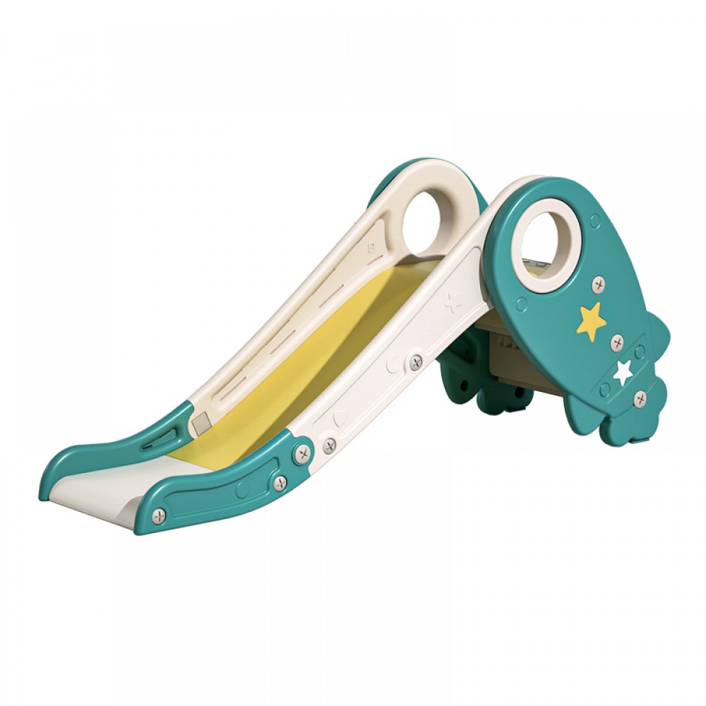 Mon Premier Toboggan Pliable 108cm – Sécurisé & Rangement Compact