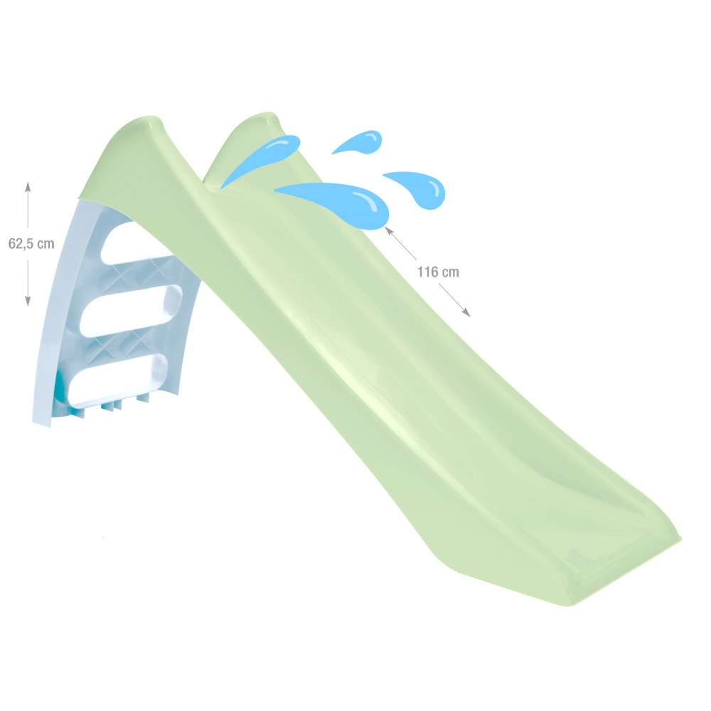 Toboggan Enfant 2-en-1 : Glisse Sèche & Water Slide (1-3 Ans)