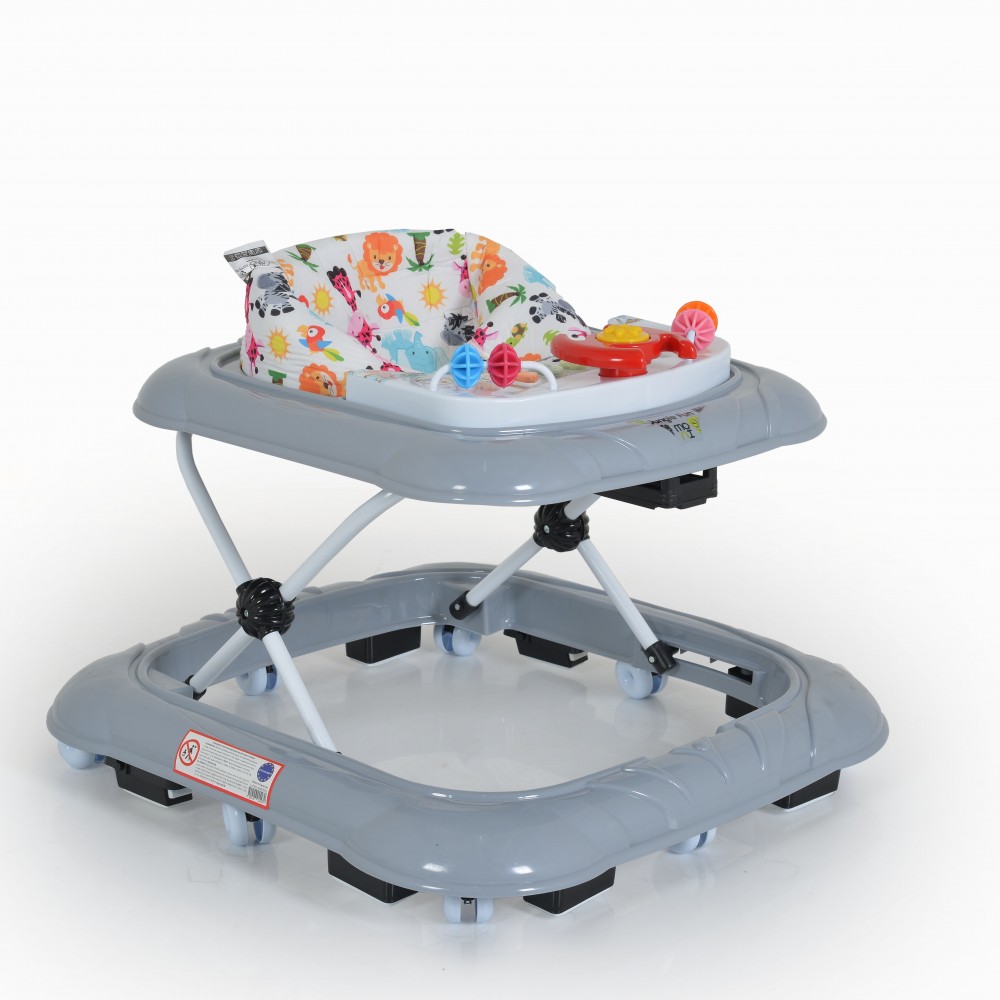 Marche bébé Jungle gris