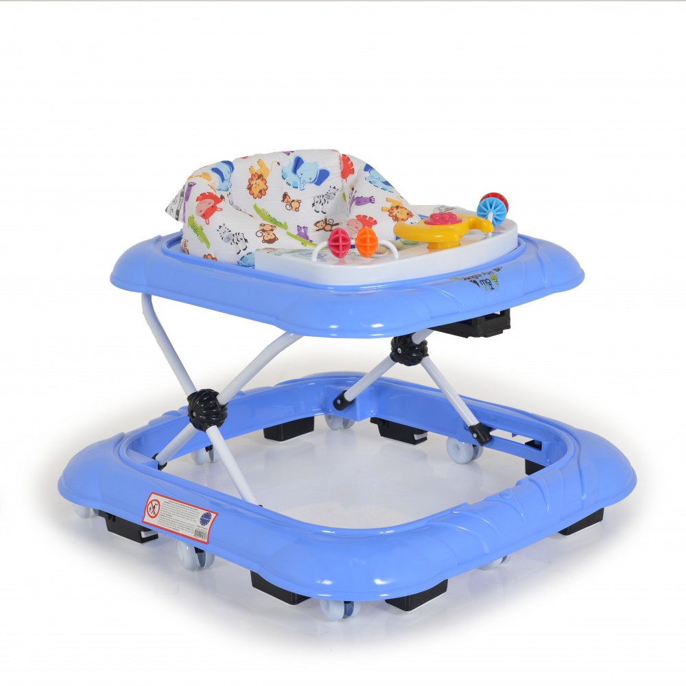 Marche bébé jungle bleu