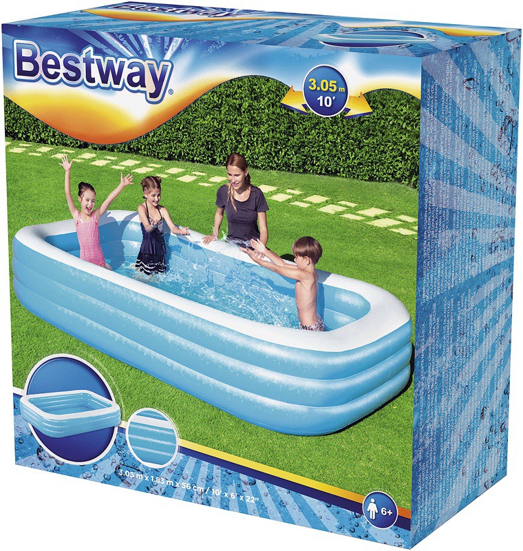 PISCINE RECTANGLE 305X183X56CM