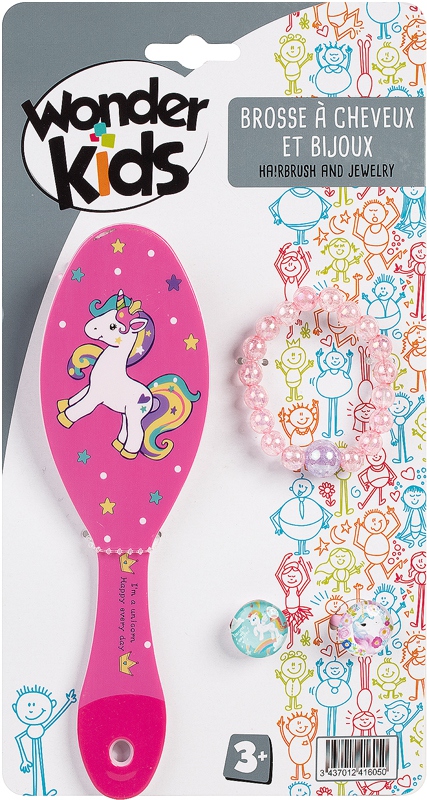 BROSSE A CHEVEUX + BIJOUX