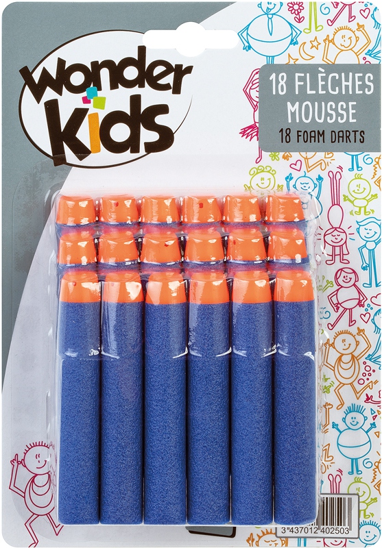 18 FLECHES MOUSSE